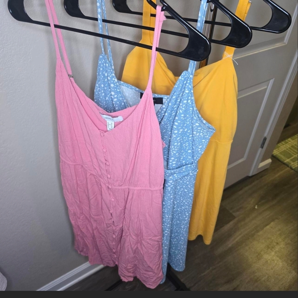 3 Forever 21+  Sundresses